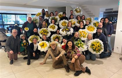 Grande successo per il Meeting per Fioristi: Creazione di Nuovi Bouquet per il Giubileo degli Artisti